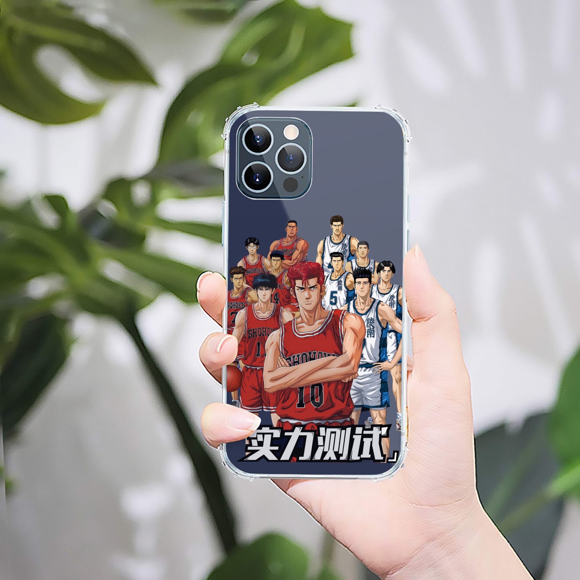 （画像用） SLAM DUNK／スラムダンク 【iPhone 12シリーズ対応】透明スマホケース（クリアソフトケース）